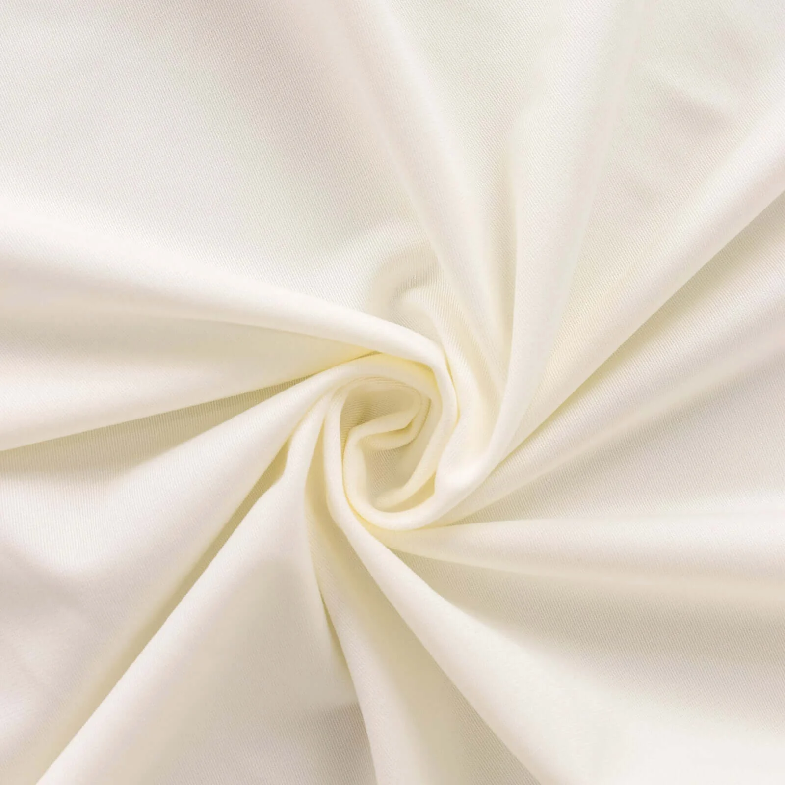 Fire Retardant 90"x132" Rectangle Scuba Polyester Tablecloth – Ivory, Wrinkle Free, Stain Resistant, Seamless Table Cover - Image 6