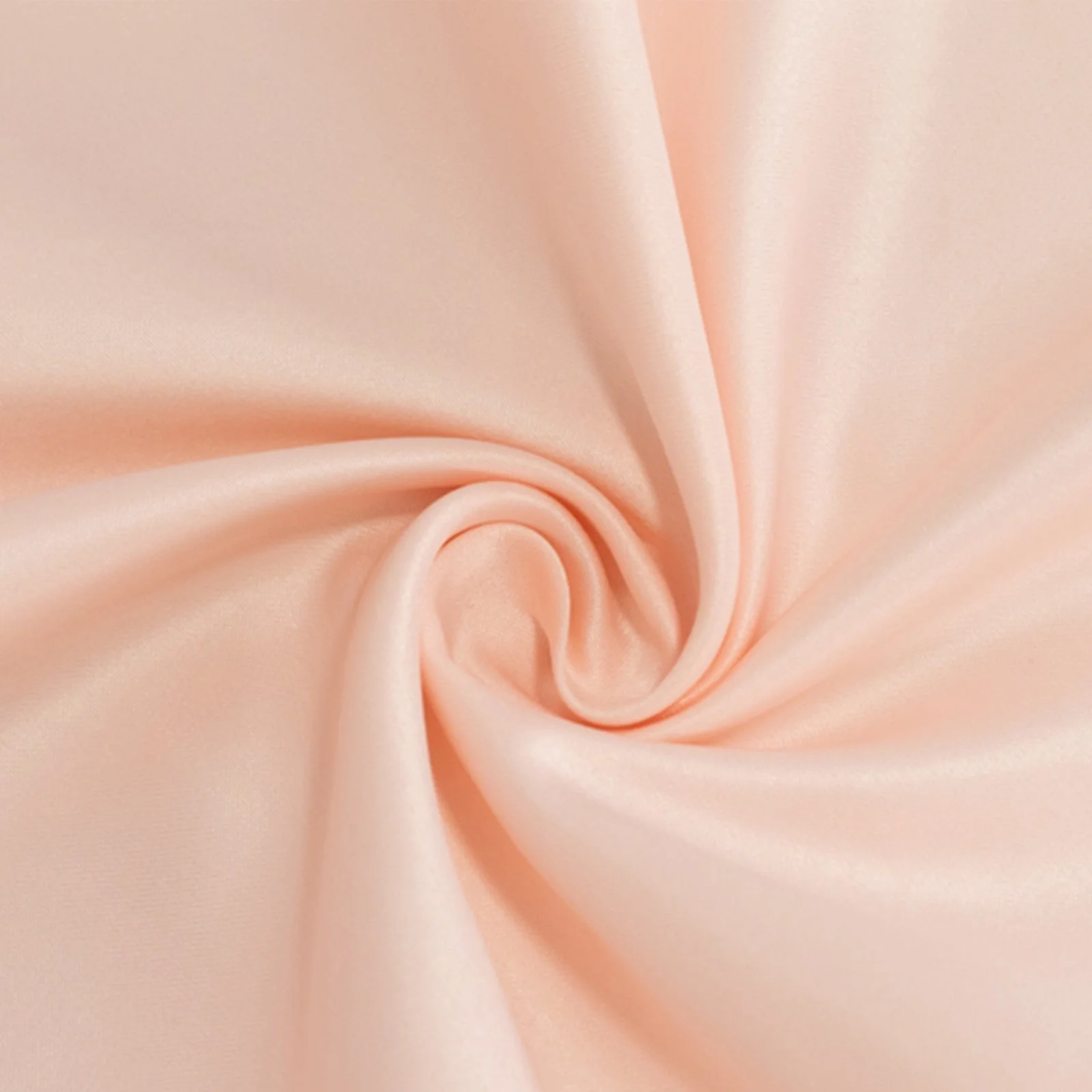 Lamour Satin Square Tablecloth 54"x54" Blush - Classy Silk-Like Table Cover - Image 6