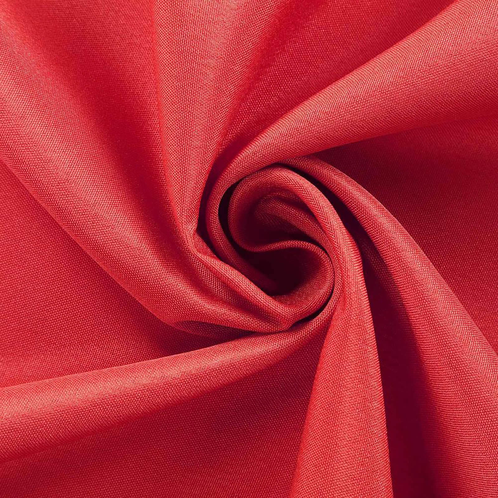 Polyester Square Table Overlay 70"x70" Red - Wrinkle-Resistant Table Topper - Image 7