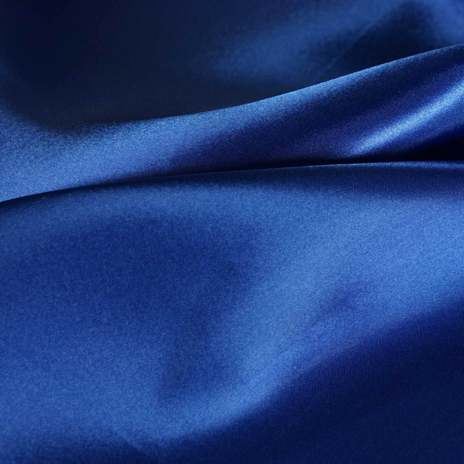 Satin Table Runner 12"x108" Royal Blue - Stylish Table Linen - Image 3