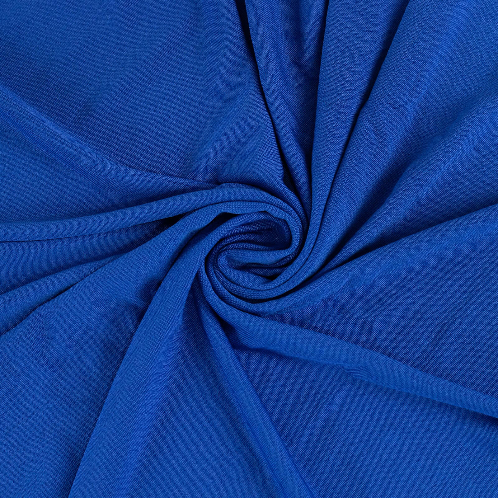 Stretch Spandex Round Tablecloth 6ft Royal Blue - Easy to Maintain Form-Fitting Table Cover - Image 10